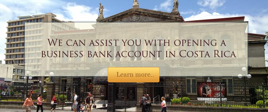 Bank Accounts - Costa Rica